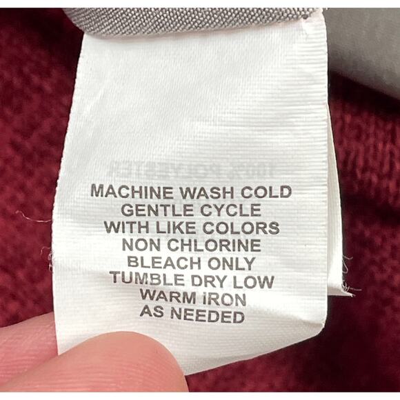 johnnie-O Men's Wes Full Zip Vest Malibu Red XXL Outdoors Gorpcore - Picture 10 of 13